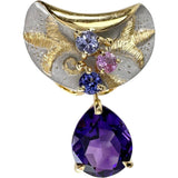 【DESIGNER JEWELRY/作家ジュエリー】 名執左結里 アメジスト 2.31ct マルチストーン 0.19/0.11ct ペンダントトップ K18ゴールド 18金 4.4g レディース
【中古】【真子質店】【NN】




【DMiD】