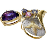 【DESIGNER JEWELRY/作家ジュエリー】 名執左結里 アメジスト 2.31ct マルチストーン 0.19/0.11ct ペンダントトップ K18ゴールド 18金 4.4g レディース
【中古】【真子質店】【NN】




【DMiD】