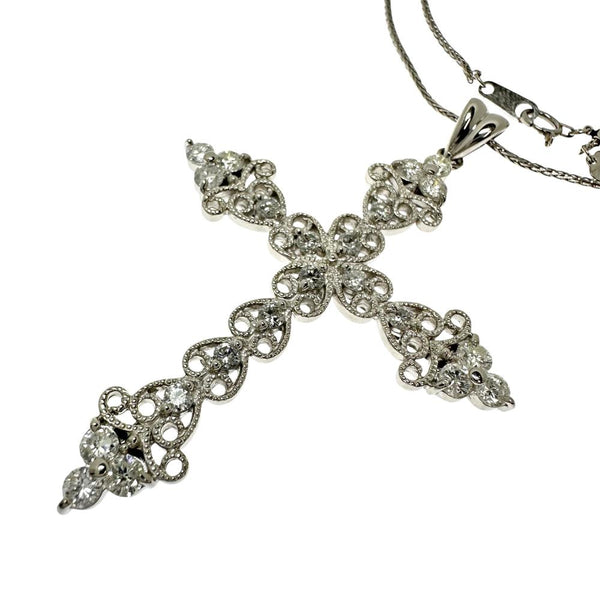 ★★最終特価品 クロス ダイヤモンド 計3.01ct ネックレス Pt900プラチナ/Pt850プラチナ 22.8g 50cm レディース
【中古】【真子質店】【NN】




【TIxI】