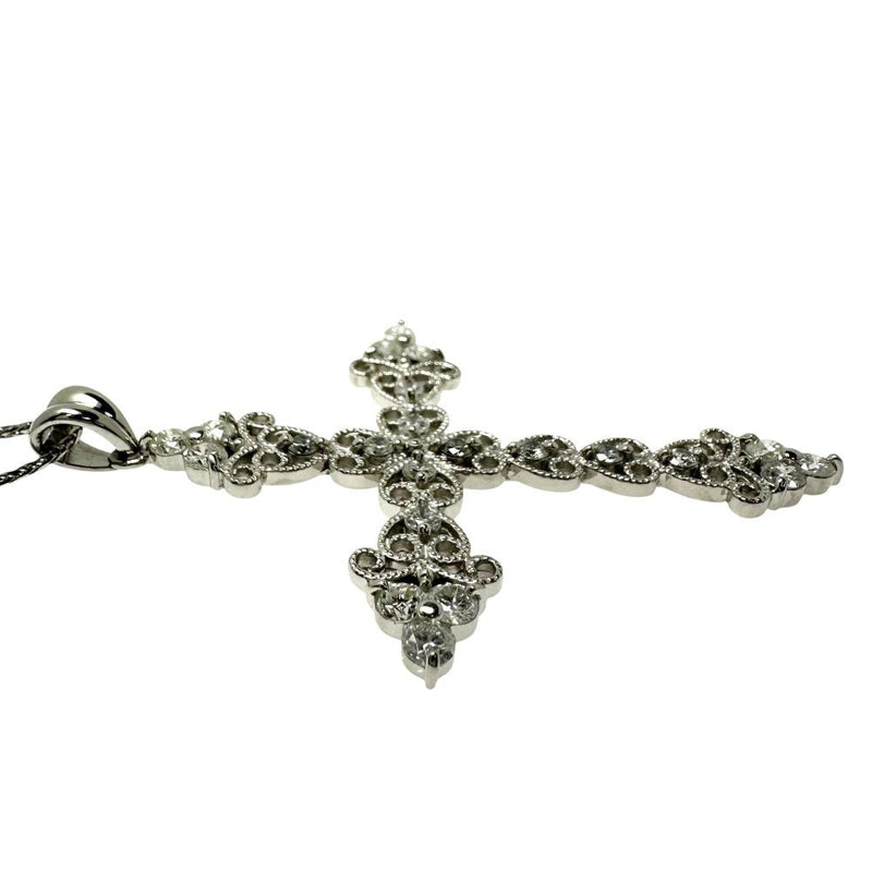 ★★最終特価品 クロス ダイヤモンド 計3.01ct ネックレス Pt900プラチナ/Pt850プラチナ 22.8g 50cm レディース
【中古】【真子質店】【NN】




【TIxI】