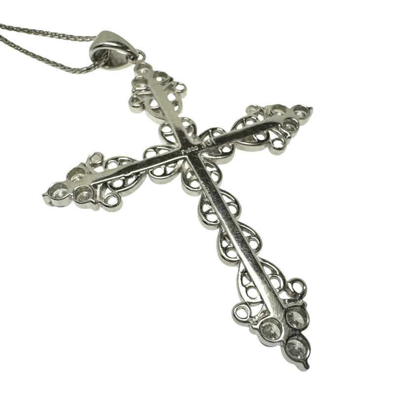 ★★最終特価品 クロス ダイヤモンド 計3.01ct ネックレス Pt900プラチナ/Pt850プラチナ 22.8g 50cm レディース
【中古】【真子質店】【NN】




【TIxI】