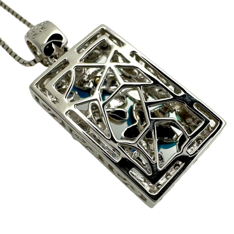 エメラルド 計0.88ct サファイア 計0.05ct ダイヤモンド 計0.16ct ネックレス K18WGホワイトゴールド 18金 6.2g 45cm レディース
【中古】【真子質店】【NN】




【YYx】