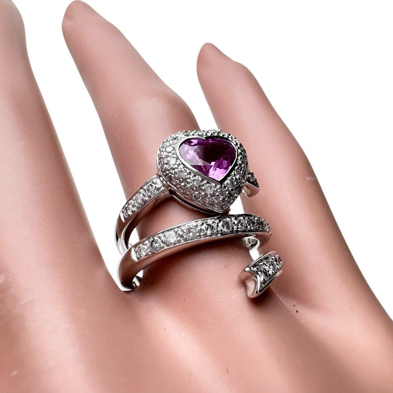 13号 ピンクサファイア 1.083ct ダイヤモンド 計0.60ct リング・指輪 K18WGホワイトゴールド 18金 7.8g レディース
【中古】【真子質店】【NN】




【IMaKMo】