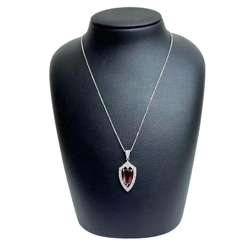 パーティカラードトルマリン 4.32ct ダイヤモンド 計0.15ct ネックレス K18WGホワイトゴールド 18金 9.5g 45cm レディース
【中古】【真子質店】【NN】




【IxDMo】