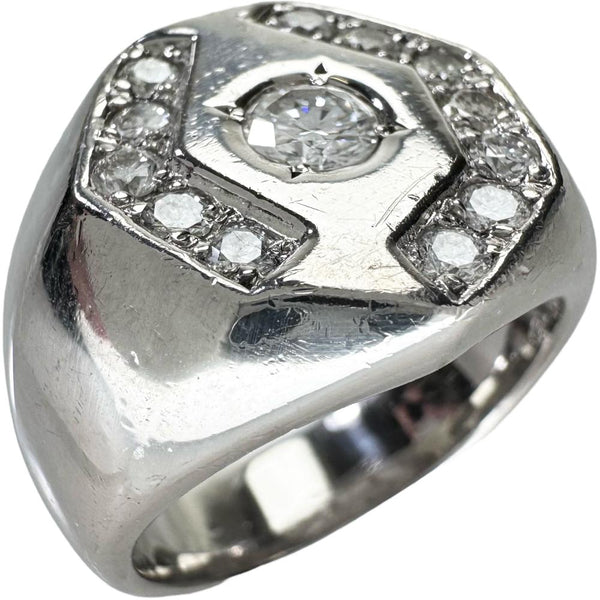 20.5号 中央ダイヤモンド (推定H-SI1) 0.391ct ダイヤモンド 計0.60ct リング・指輪 Pt900プラチナ 32.0g メンズ
【中古】【真子質店】【NN】




【IKMaMi】