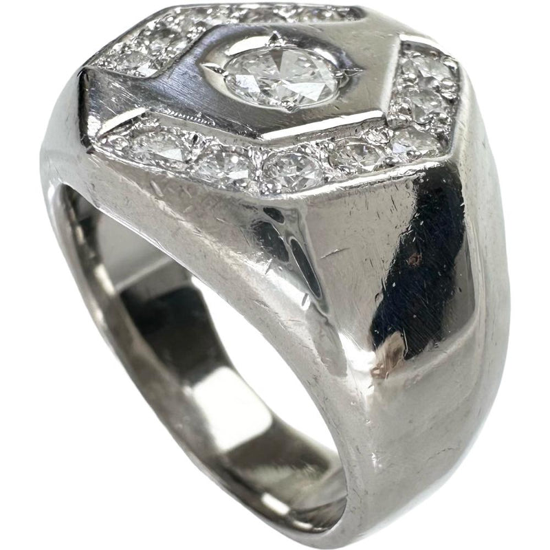 20.5号 中央ダイヤモンド (推定H-SI1) 0.391ct ダイヤモンド 計0.60ct リング・指輪 Pt900プラチナ 32.0g メンズ
【中古】【真子質店】【NN】




【IKMaMi】
