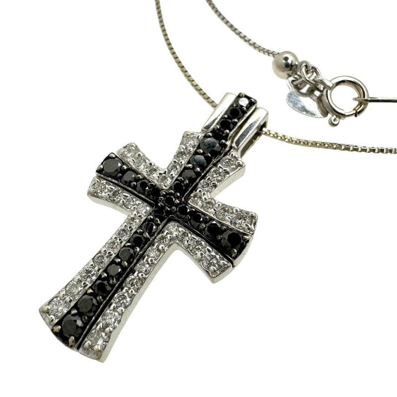 ★★最終特価品 クロス セパレート ダイヤモンド 計0.60ct ブラックダイヤモンド 計0.53ct ネックレス K18WGホワイトゴールド 18金 8.5g 46cm レディース
【中古】【真子質店】【NN】




【IIxx】
