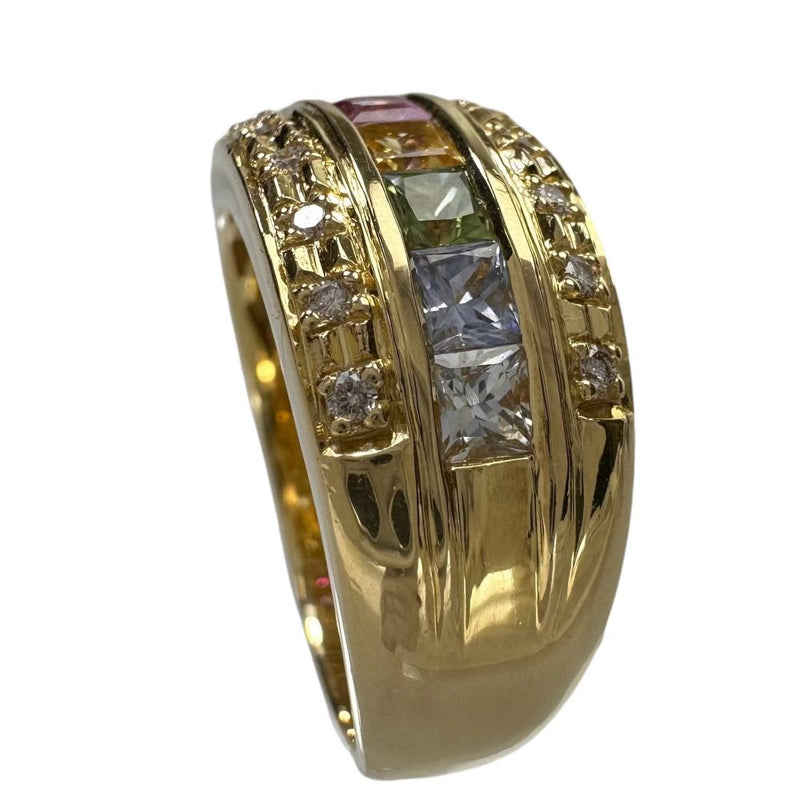 ★★最終特価品 15号 マルチサファイヤ 1.19ct ダイヤモンド 0.13ct リング・指輪 K18ゴールド 18金 8.6g レディース
【中古】【真子質店】【NN】




【SMaMo】