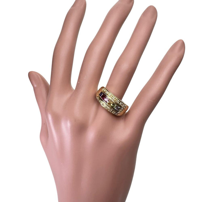 ★★最終特価品 15号 マルチサファイヤ 1.19ct ダイヤモンド 0.13ct リング・指輪 K18ゴールド 18金 8.6g レディース
【中古】【真子質店】【NN】




【SMaMo】