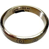 19.5号【CARTIER/カルティエ】 メンズOK　ハッピーバースデー/Happy Birthday  リング・指輪 K18WGホワイトゴールド 18金 5.9g #60 レディース
【中古】【真子質店】【BL】




【MoMiMa】