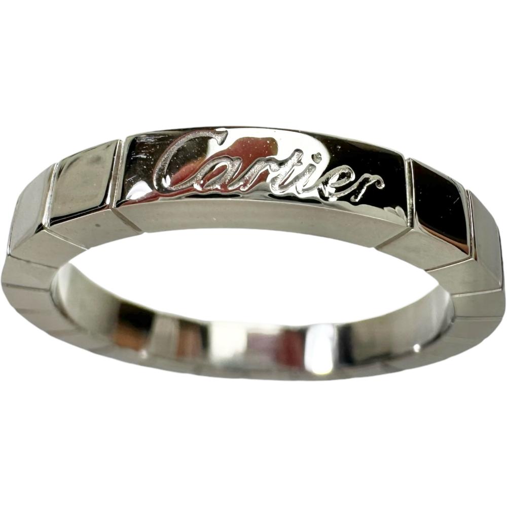 15号【CARTIER/カルティエ】 ラニエール リング・指輪 K18WGホワイト
