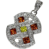 オレンジサファイア 0.80ct イエローダイヤモンド（トリートメント） 0.13ct ダイヤモンド 0.50ct ペンダントトップ K18WGホワイトゴールド 18金 3.9g レディース
【中古】【真子質店】【NN】




【DSMo】