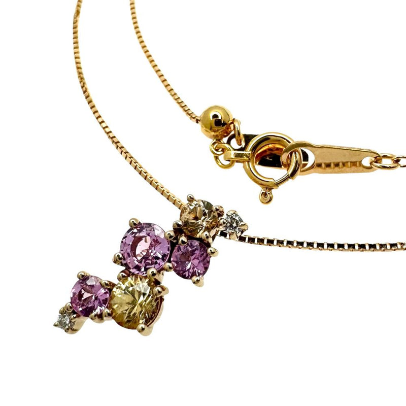 マルチサファイヤ ダイヤモンド 計0.02ct ネックレス K18ゴールド 18金 3.5g 44.5cm レディース
【中古】【真子質店】【NN】




【MaMax】