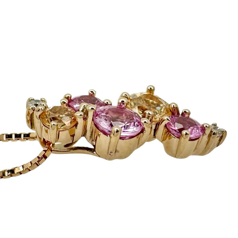 マルチサファイヤ ダイヤモンド 計0.02ct ネックレス K18ゴールド 18金 3.5g 44.5cm レディース
【中古】【真子質店】【NN】




【MaMax】