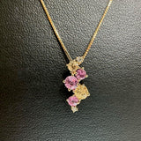 マルチサファイヤ ダイヤモンド 計0.02ct ネックレス K18ゴールド 18金 3.5g 44.5cm レディース
【中古】【真子質店】【NN】




【MaMax】