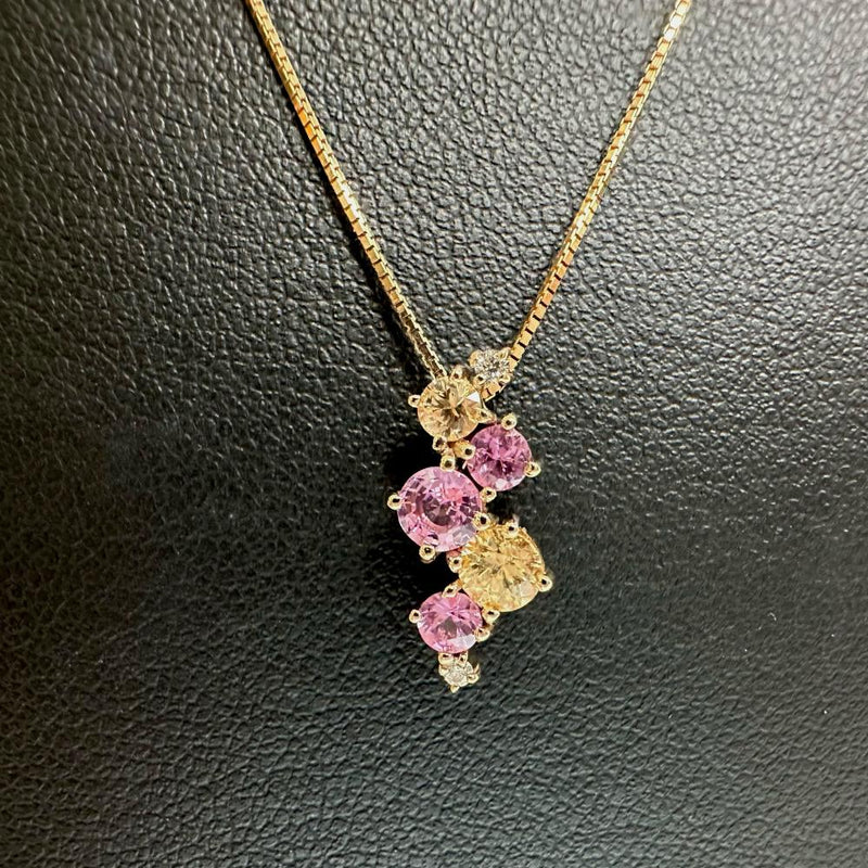 マルチサファイヤ ダイヤモンド 計0.02ct ネックレス K18ゴールド 18金 3.5g 44.5cm レディース
【中古】【真子質店】【NN】




【MaMax】