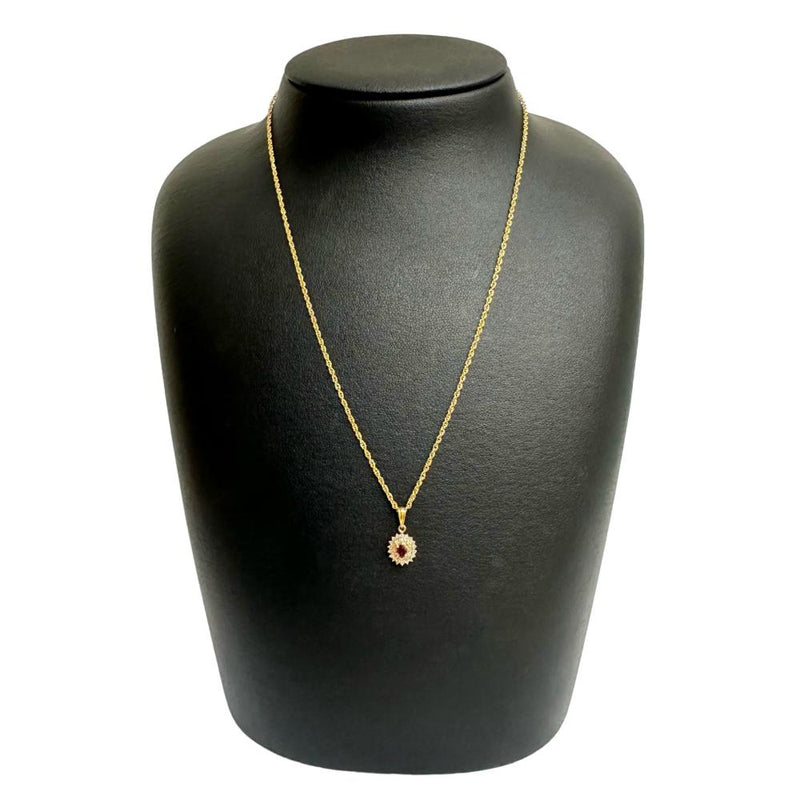 ルビー ダイヤモンド 0.18ct ネックレス K18ゴールド 18金 3.0g 40cm レディース
【中古】【真子質店】【NN】




【TMiY】