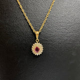 ルビー ダイヤモンド 0.18ct ネックレス K18ゴールド 18金 3.0g 40cm レディース
【中古】【真子質店】【NN】




【TMiY】