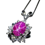 パープルスターサファイア 1.80ct ダイヤモンド 0.47ct ネックレス Pt900プラチナ/Pt850プラチナ 6.1g 45cm レディース
【中古】【真子質店】【NN】




【DDx】