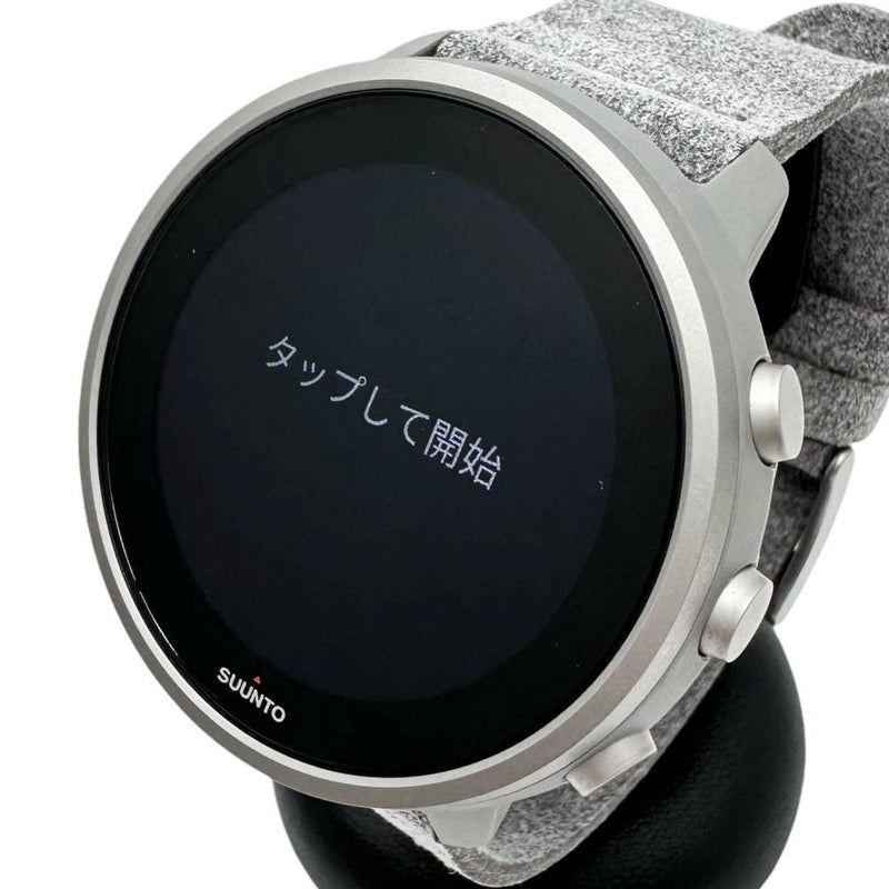 【SUUNTO/スント】 スント7 スマートウォッチ OW185 腕時計 チタン/ファブリック スマートウォッチ（充電式） グレー メンズ,  【中古】【真子質店】【NN】, 【Max】