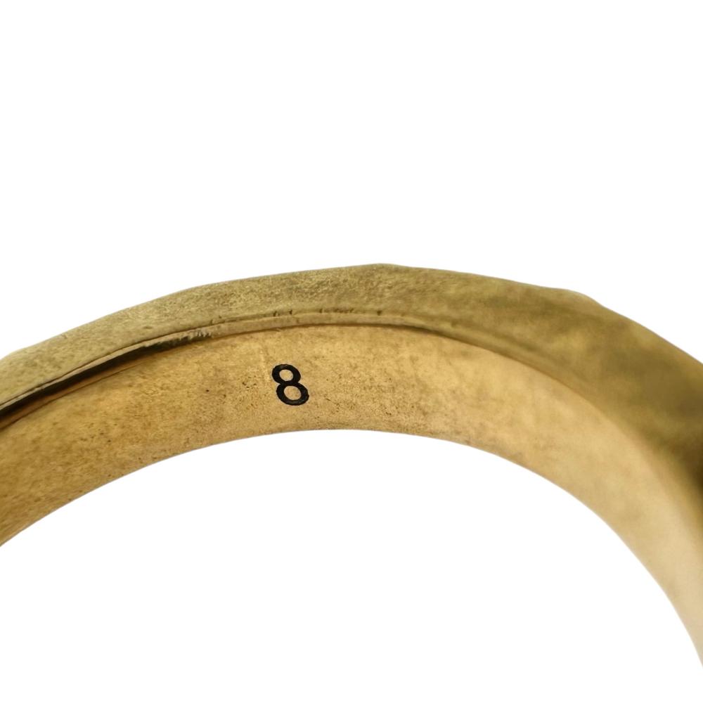 中古】GUCCI キャットヘッドリング 20号 シルバー グッチ【O豊田
