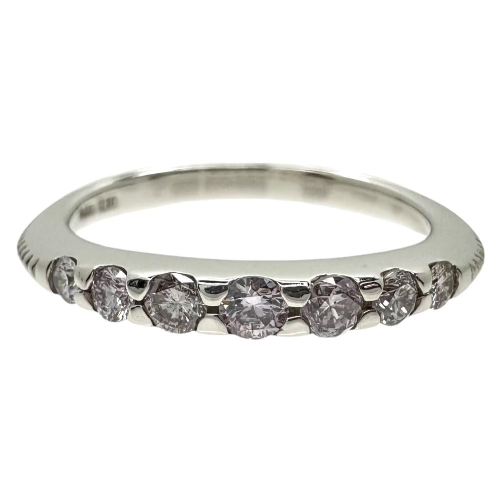 12号 ピンクダイヤモンド 計0.30ct リング・指輪 Pt900プラチナ 4.0g 