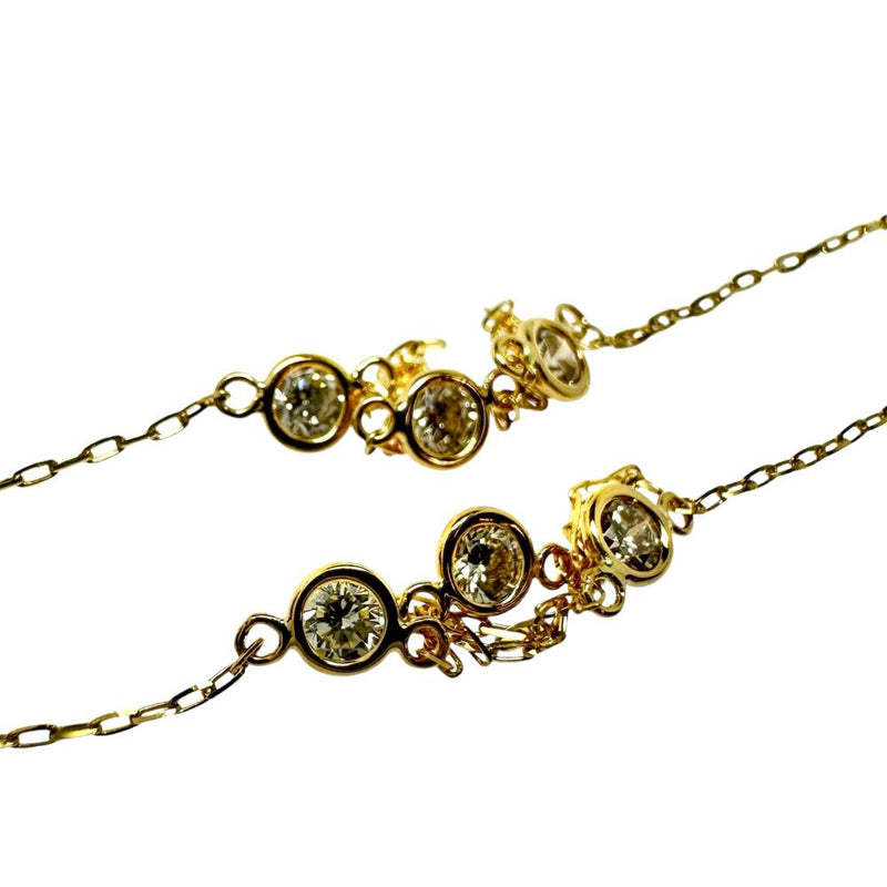 ステーションデザイン ダイヤモンド 計0.50ct ネックレス K18ゴールド 18金 1.0g 44cm レディース
【中古】【真子質店】【NN】




【TSK】