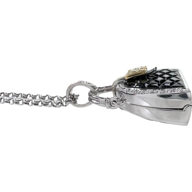 バッグモチーフ  オニキス ダイヤモンド 0.20ct ネックレス K18WGホワイトゴールド 18金/K18YGイエローゴールド 18金 8.2g 40cm レディース
【中古】【真子質店】【NN】




【MiID】