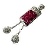 ルビー 計1.25ct ダイヤモンド 計0.35ct ペンダントトップ K18WGホワイトゴールド 18金 3.8g レディース
【中古】【真子質店】【NN】




【DYT】