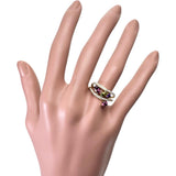 13号 マルチカラーストーン ダイヤモンド 計0.32ct リング・指輪 K18ゴールド 18金 4.1g レディース
【中古】【真子質店】【NN】




【DSMo】