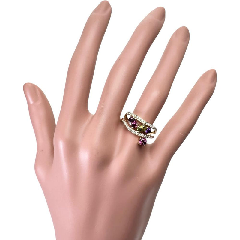 13号 マルチカラーストーン ダイヤモンド 計0.32ct リング・指輪 K18ゴールド 18金 4.1g レディース
【中古】【真子質店】【NN】




【DSMo】