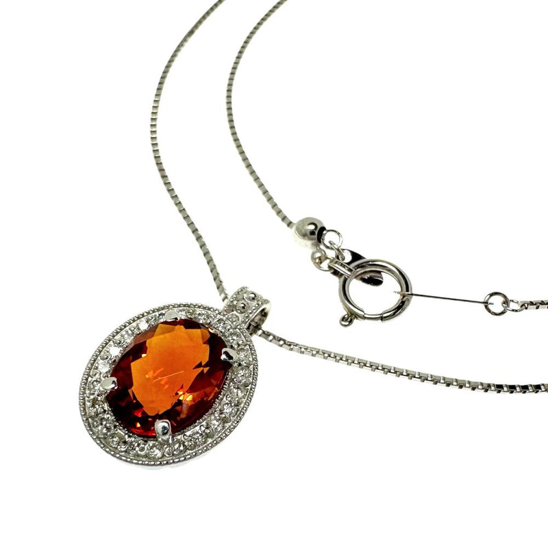 シトリン 1.80ct ダイヤモンド 計0.16ct ネックレス K18WGホワイトゴールド 18金 4.1g 45cm レディース
【中古】【真子質店】【NN】




【DxK】