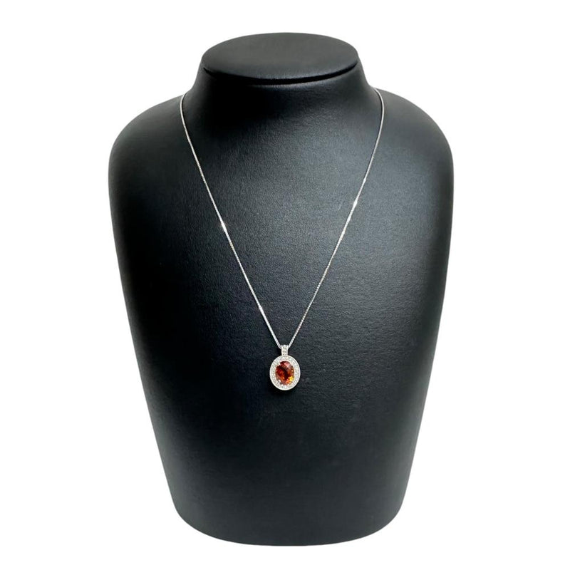 シトリン 1.80ct ダイヤモンド 計0.16ct ネックレス K18WGホワイトゴールド 18金 4.1g 45cm レディース
【中古】【真子質店】【NN】




【DxK】