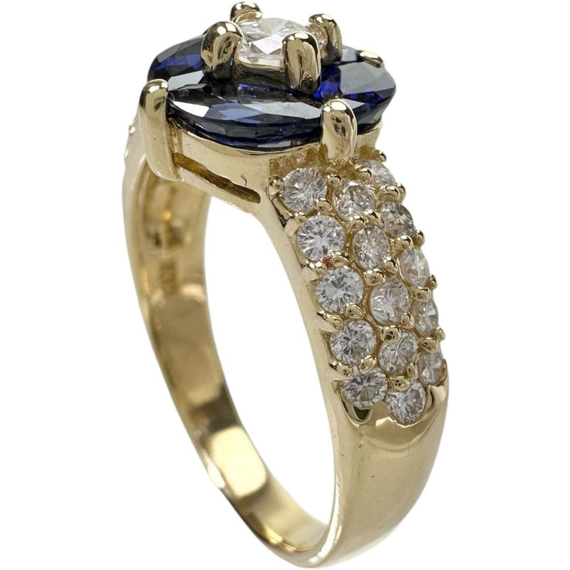 16号 サファイア 1.10ct ダイヤモンド 計0.70ct リング・指輪 K18YGイエローゴールド 18金 5.0g レディース
【中古】【真子質店】【NN】




【KTY】