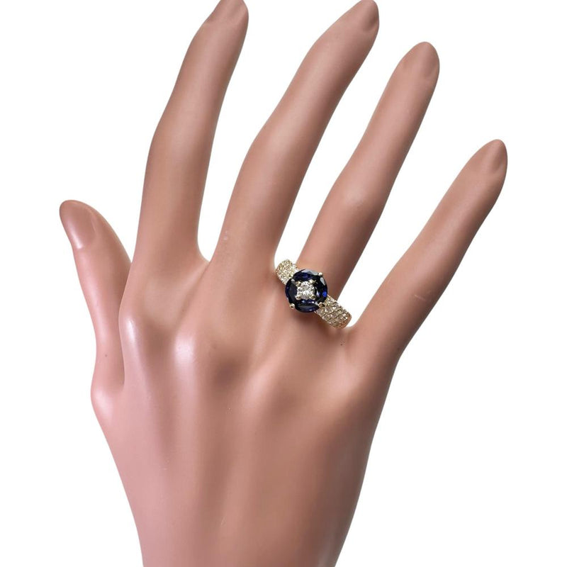 16号 サファイア 1.10ct ダイヤモンド 計0.70ct リング・指輪 K18YGイエローゴールド 18金 5.0g レディース
【中古】【真子質店】【NN】




【KTY】