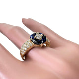 16号 サファイア 1.10ct ダイヤモンド 計0.70ct リング・指輪 K18YGイエローゴールド 18金 5.0g レディース
【中古】【真子質店】【NN】




【KTY】
