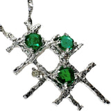 エメラルド 計0.30ct ダイヤモンド 計0.01ct ネックレス K18WGホワイトゴールド 18金 1.3g 40cm レディース
【中古】【真子質店】【NN】




【IMaT】