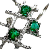 エメラルド 計0.30ct ダイヤモンド 計0.01ct ネックレス K18WGホワイトゴールド 18金 1.3g 40cm レディース
【中古】【真子質店】【NN】




【IMaT】