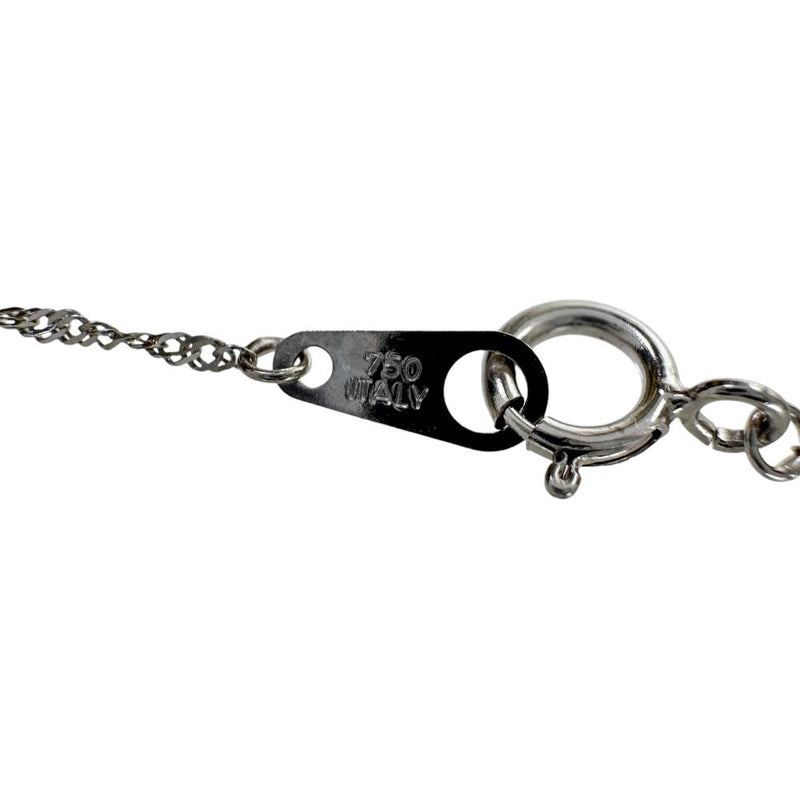 エメラルド 計0.30ct ダイヤモンド 計0.01ct ネックレス K18WGホワイトゴールド 18金 1.3g 40cm レディース
【中古】【真子質店】【NN】




【IMaT】