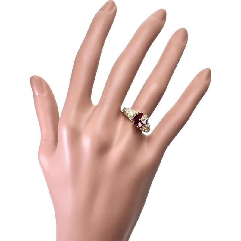 13号 ルビー ダイヤモンド リング・指輪 K18ゴールド 18金 3.7g レディース
【中古】【真子質店】【NN】




【YxMo】