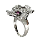 17.5号 フラワーモチーフ ルビー 1.00ct ダイヤモンド 計1.00ct リング・指輪 K18WGホワイトゴールド 18金 9.4g レディース
【中古】【真子質店】【NN】




【ITTI】