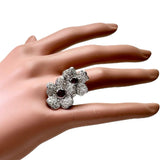17.5号 フラワーモチーフ ルビー 1.00ct ダイヤモンド 計1.00ct リング・指輪 K18WGホワイトゴールド 18金 9.4g レディース
【中古】【真子質店】【NN】




【ITTI】
