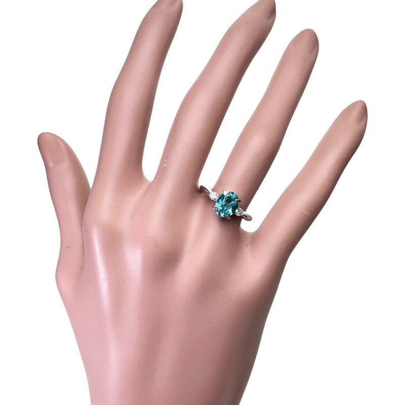 11号 アパタイト 1.20ct ダイヤモンド 計0.12ct リング・指輪 Pt900プラチナ 4.3g レディース
【中古】【真子質店】【NN】




【TYD】