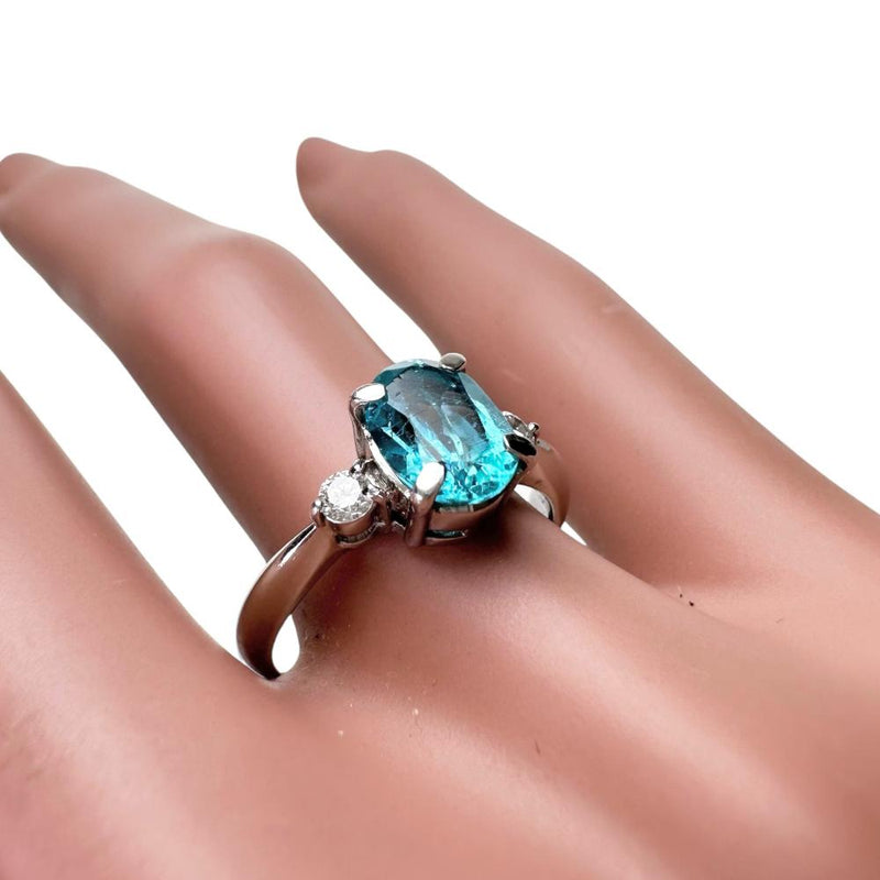11号 アパタイト 1.20ct ダイヤモンド 計0.12ct リング・指輪 Pt900プラチナ 4.3g レディース
【中古】【真子質店】【NN】




【TYD】