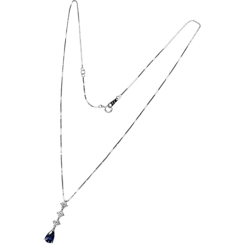 サファイア 0.45ct ダイヤモンド 0.25ct ネックレス K18WGホワイトゴールド 18金 2.2g 40cm レディース
【中古】【真子質店】【NN】




【MaMoT】