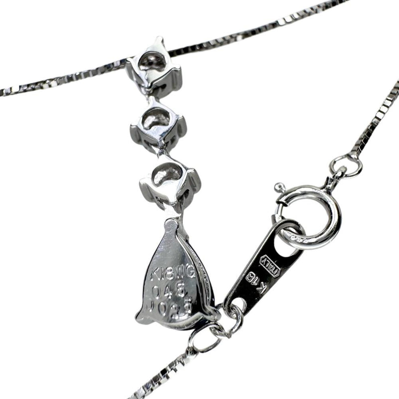 サファイア 0.45ct ダイヤモンド 0.25ct ネックレス K18WGホワイトゴールド 18金 2.2g 40cm レディース
【中古】【真子質店】【NN】




【MaMoT】