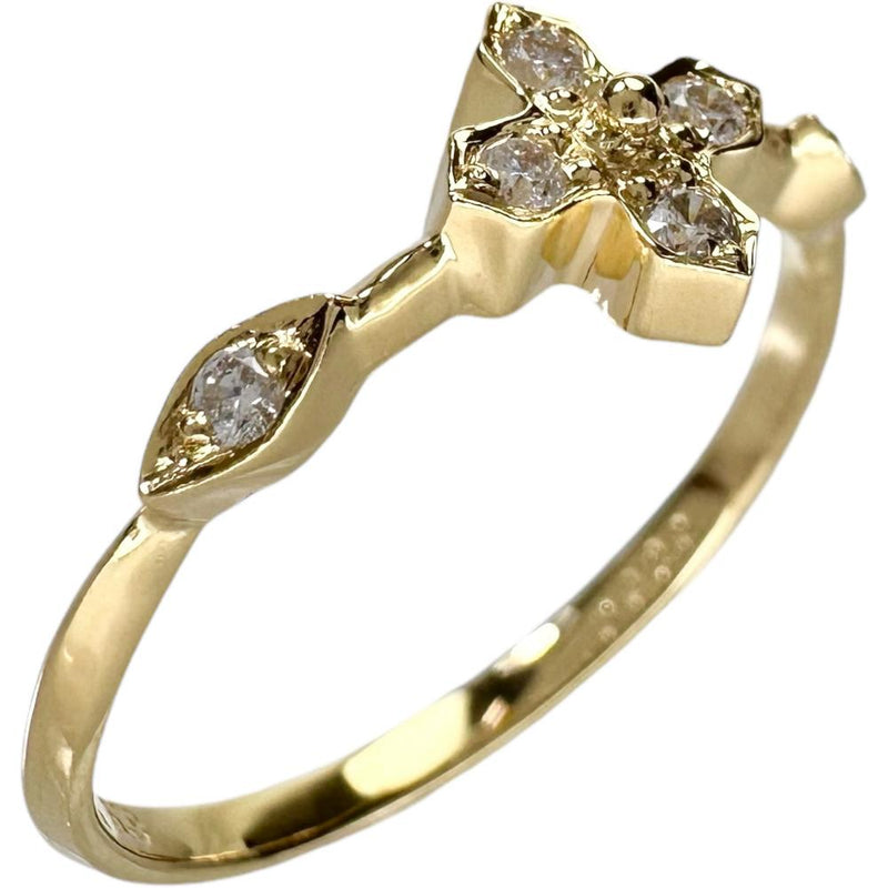 12号 クロス ダイヤモンド 計0.20ct リング・指輪 K18ゴールド 18金 1.6g レディース
【中古】【真子質店】【NN】




【TMaI】