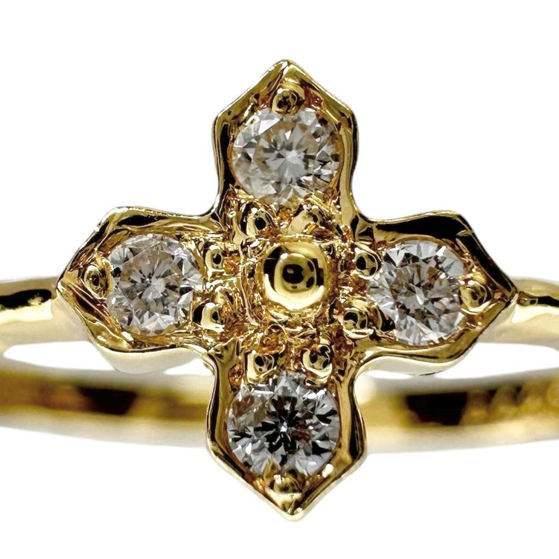 12号 クロス ダイヤモンド 計0.20ct リング・指輪 K18ゴールド 18金 1.6g レディース
【中古】【真子質店】【NN】




【TMaI】