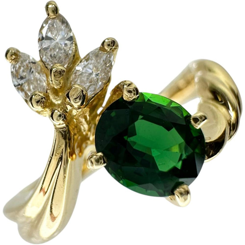 9号 クロムトルマリン 0.56ct ダイヤモンド 0.15ct リング・指輪 K18ゴールド 18金 4.0g ゴールド レディース
【中古】【真子質店】【NN】




【DSMo】