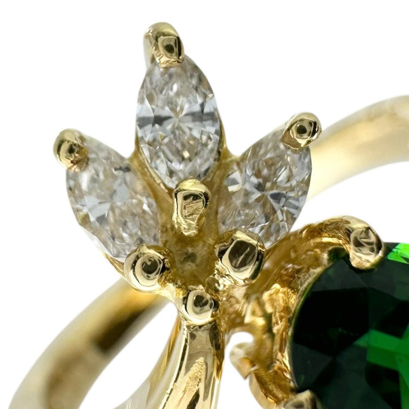 9号 クロムトルマリン 0.56ct ダイヤモンド 0.15ct リング・指輪 K18ゴールド 18金 4.0g ゴールド レディース
【中古】【真子質店】【NN】




【DSMo】